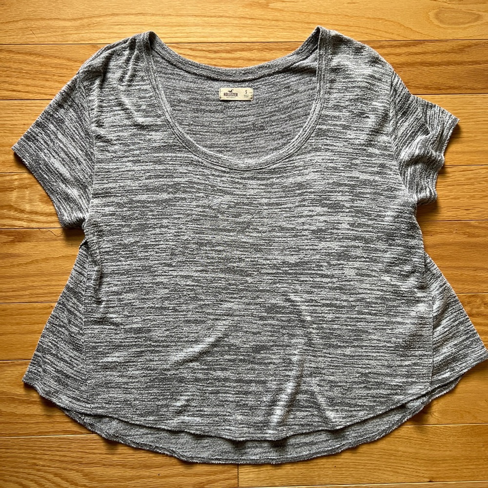 Hollister Heathered Knit Tee